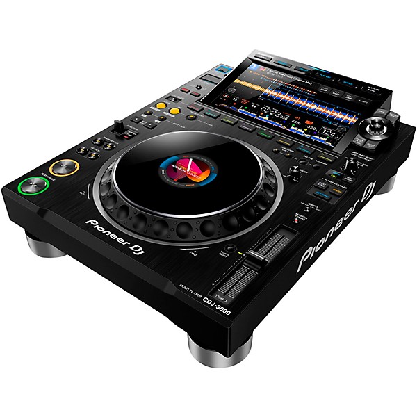 AlphaTheta EUPHONIA Professional 4-Channel Rotary Mixer with CDJ-3000 Professional DJ Media Player Pair