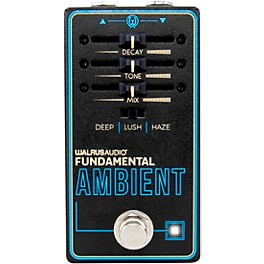 Walrus Audio Fundamental Series Ambient Reverb Effects Pedal Black