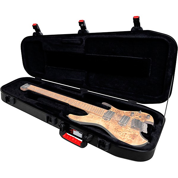 Gator TSA ATA Molded Headless Electric Guitar Case Black