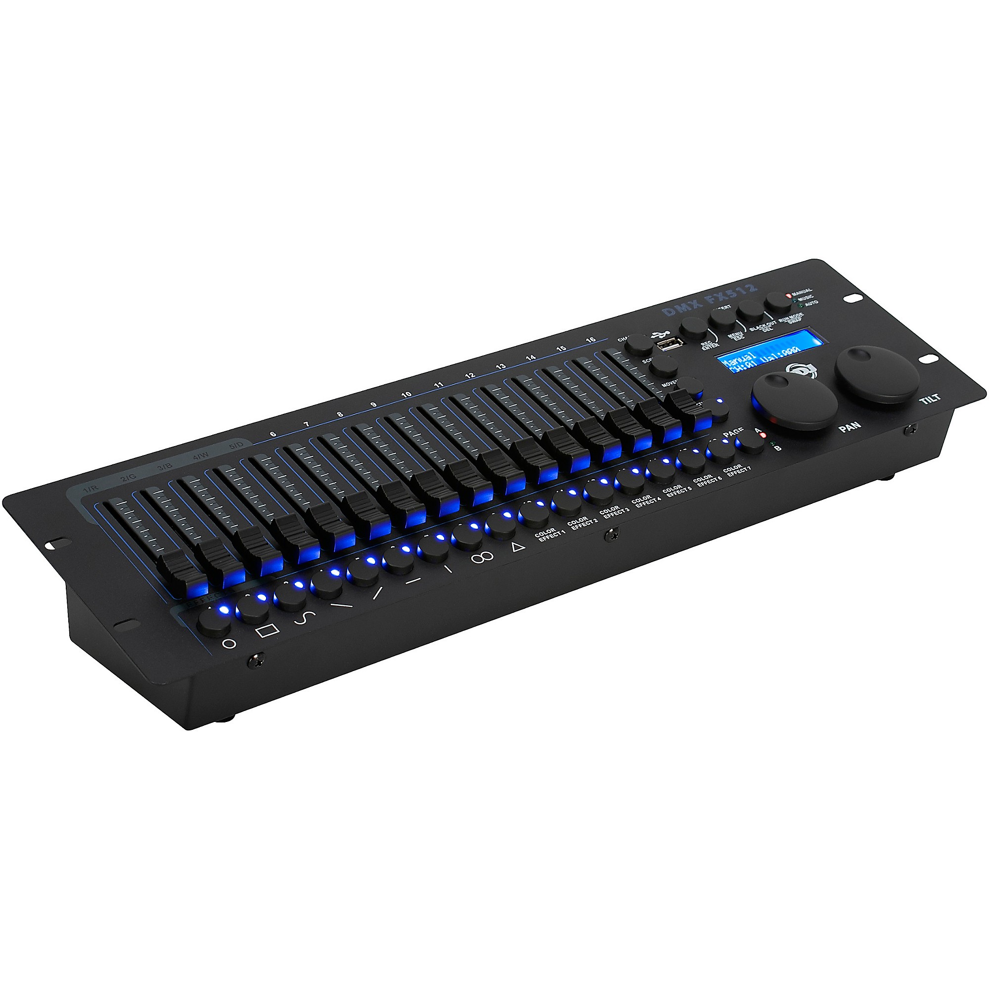 Open Box American DJ DMX FX512 19 Rackmount DMX Controller