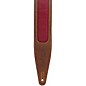 Levy's Voyager Pro Leather Guitar Strap Burgundy 2.5 in.