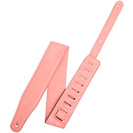 Levy's Pastel Leather Guitar Strap Purple 2.5 in. Levy's Pastel Leather Guitar Strap Salmon 2.5 in.