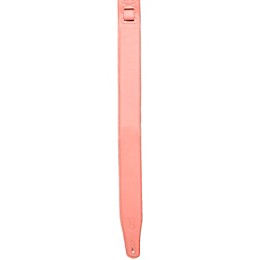 Levy's Pastel Leather Guitar Strap Salmon 2.5 in.