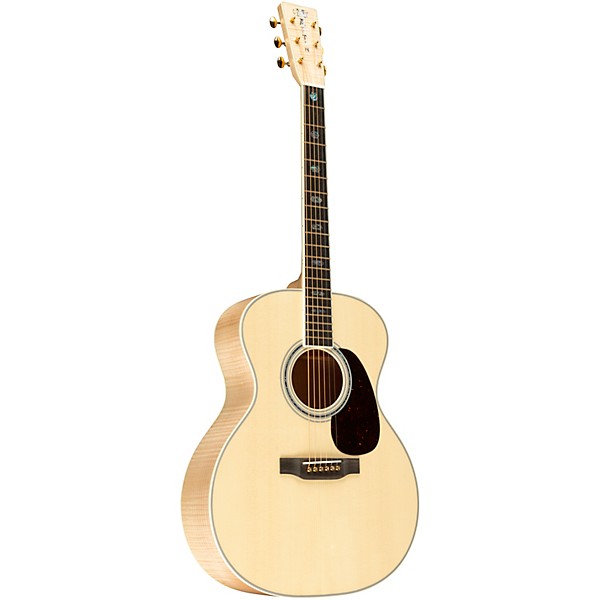 Martin Custom Shop 42 Style European Spruce-Big Leaf Maple Grand Performance Acoustic Guitar Natural