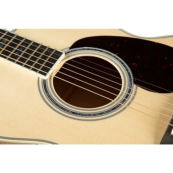 Martin Custom Shop 42 Style European Spruce-Big Leaf Maple Grand Performance Acoustic Guitar Natural