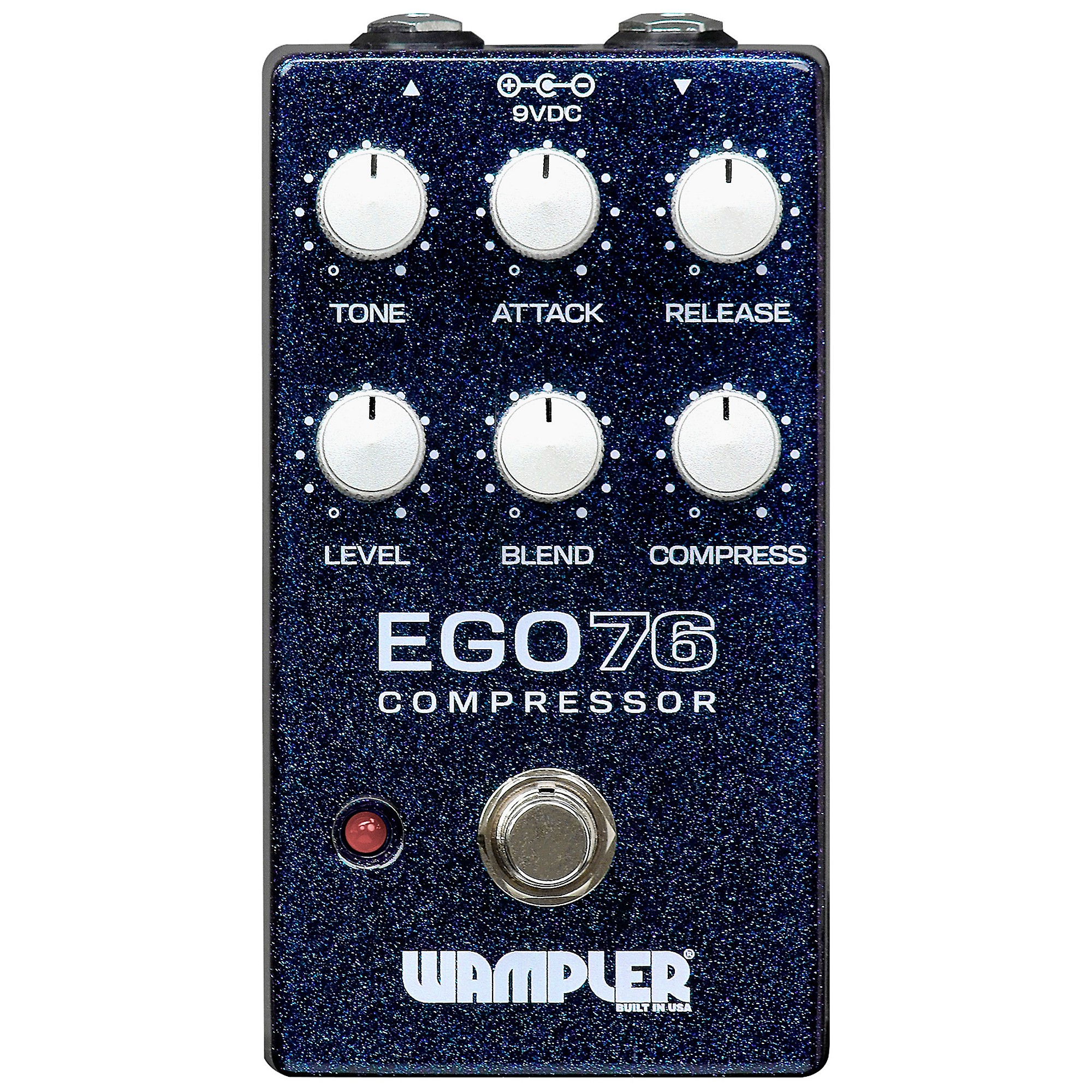 Wampler Ego 76 Compressor Effects Pedal Blue Sparkle | Guitar Center