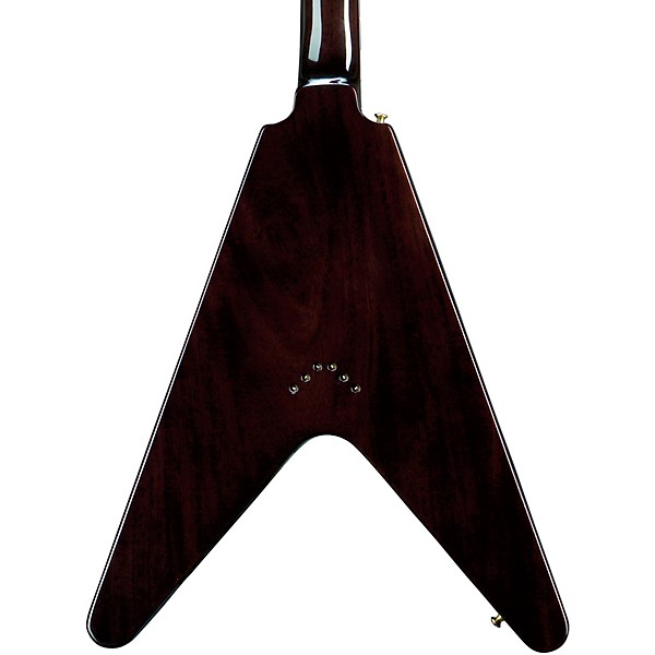 Gibson Custom Flying V Custom Bats in Flight Electric Guitar - Dark Purple Burst