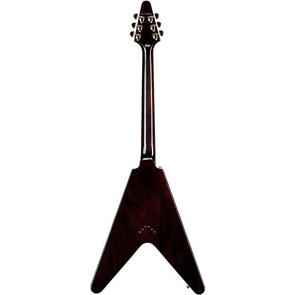 Gibson Custom Flying V Custom Bats in Flight Electric Guitar - Dark Purple Burst