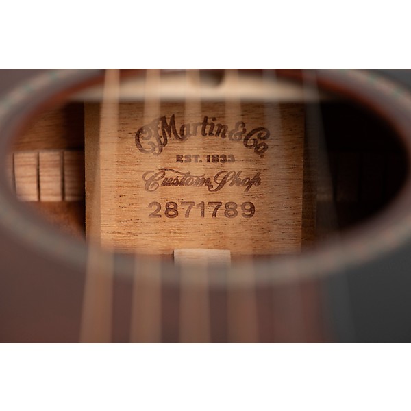 Martin Custom Shop 18 Style All Quilted Mahogany Dreadnought Acoustic Guitar Toasted Burst