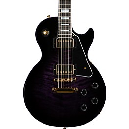 Gibson Custom M2M Les Paul Custom Widow Electric Guitar Dark Purple Widow Burst