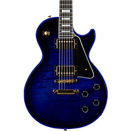Gibson Custom M2M Les Paul Custom Widow Electric Guitar Dark Blue Widow Burst