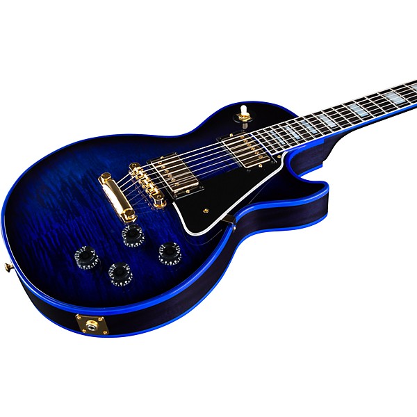 Platinum Gibson Custom M2M Les Paul Custom Widow Electric Guitar