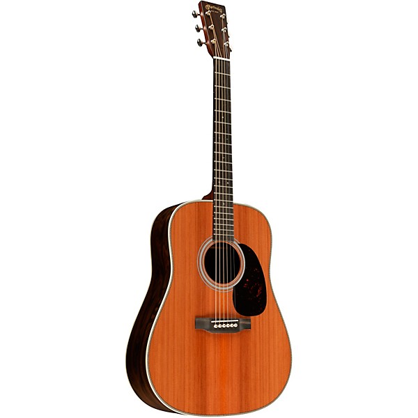 Martin Custom Shop HD-28 Style Sinker Redwood-Ziricote Dreadnought Acoustic Guitar Natural