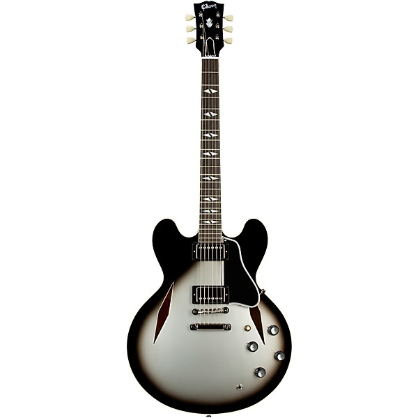 Gibson Custom M2M 1961 ES-335 Reissue Gloss Semi-Hollow Electric Guitar Silverburst