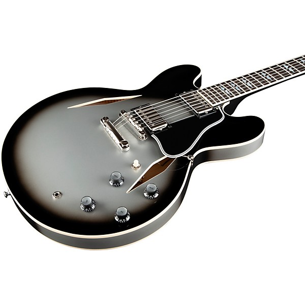 Gibson Custom M2M 1961 ES-335 Reissue Gloss Semi-Hollow Electric Guitar Silverburst