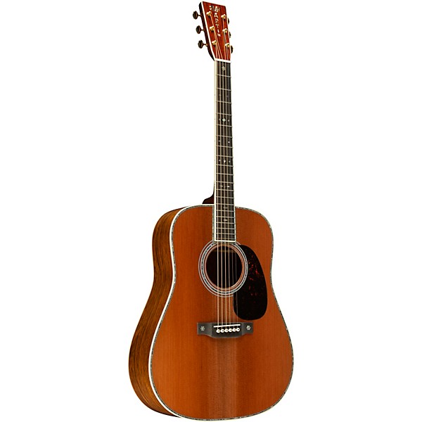 Martin Custom Shop 42 Style Sinker Redwood-Guatemalan Rosewood Dreadnought Acoustic Guitar Natural