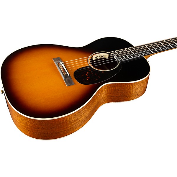 Martin Custom Shop Slope Shoulder Sitka Spruce VTS-Flamed Mahogany Grand Concert Acoustic-Electric Guitar Whiskey Sunset B...