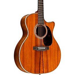 Martin Custom Shop All Flamed Koa Grand Performance Acoustic-Electric Guitar Natural