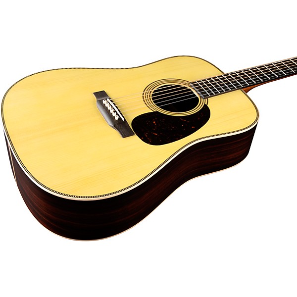 Martin Custom Shop 28 Style Adirondack Spruce-East Indian Rosewood Dreadnought Acoustic Guitar Natural