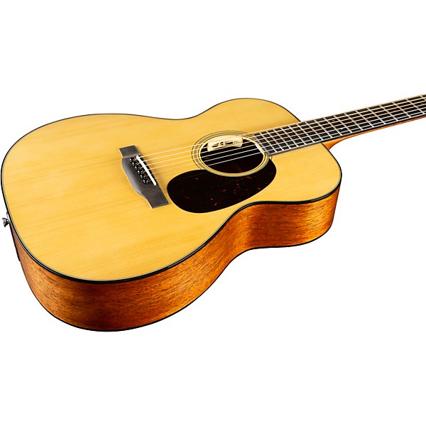 Martin Custom Shop 18 Style Adirondack Spruce-Mahogany Auditorium Acoustic-Electric Guitar Natural