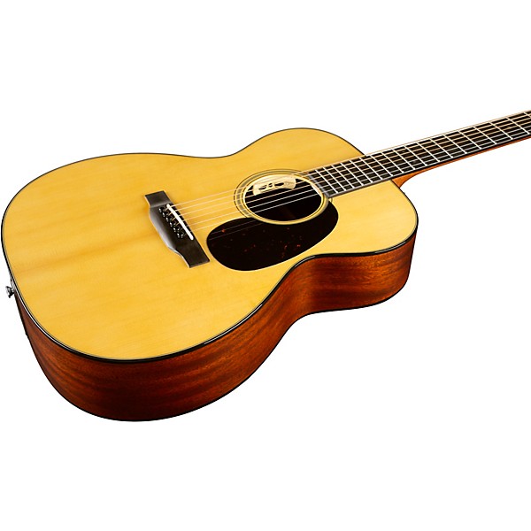 Martin Custom Shop 18 Style Adirondack Spruce-Mahogany Auditorium Acoustic-Electric Guitar Natural