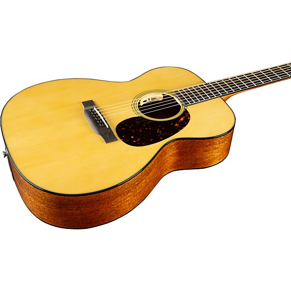 Martin Custom Shop 18 Style Adirondack Spruce-Mahogany Auditorium Acoustic-Electric Guitar Natural