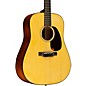 Martin Custom Shop 18 Style Adirondack Spruce-Mahogany Dreadnought Acoustic-Electric Guitar Natural thumbnail