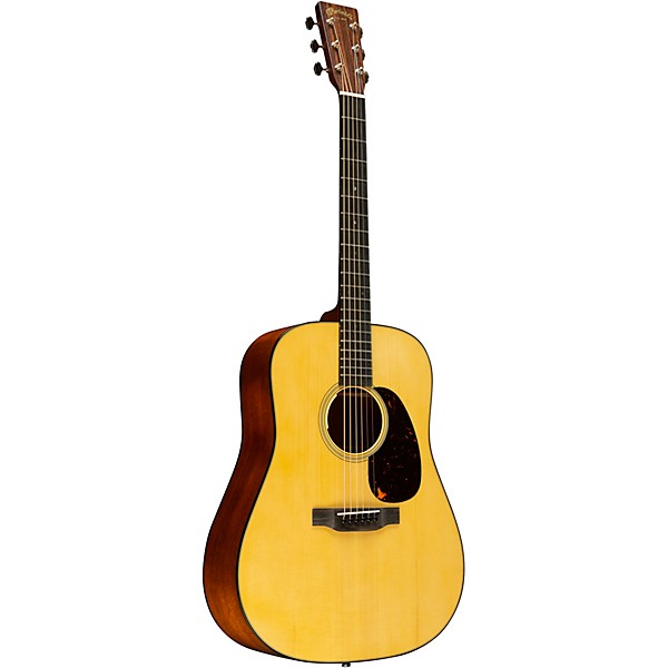 Martin Custom Shop 18 Style Adirondack Spruce-Mahogany Dreadnought Acoustic-Electric Guitar Natural