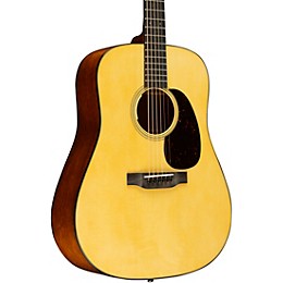 Martin Custom Shop 18 Style Adirondack Spruce-Mahogany Dreadnought Acoustic-Electric Guitar Natural