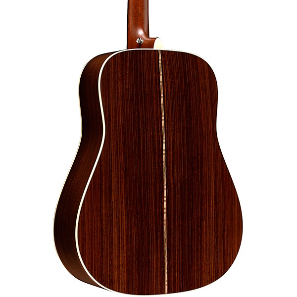 Martin Custom Shop 28 Style Adirondack Spruce-East Indian Rosewood Dreadnought Acoustic-Electric Guitar Natural