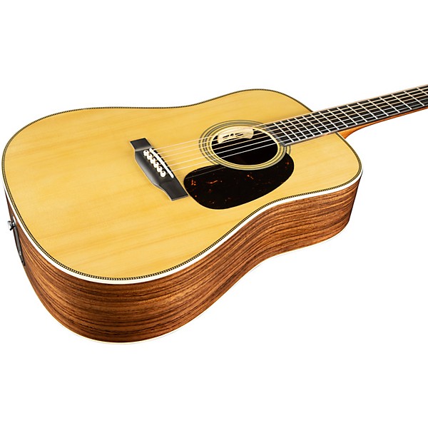 Martin Custom Shop 28 HD Style Adirondack Spruce-East Indian Rosewood Dreadnought Acoustic-Electric Guitar Natural