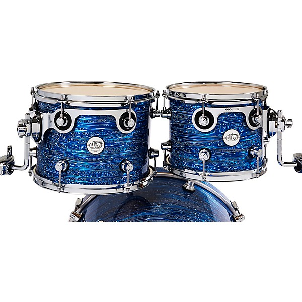 DW Design Series 4-Piece Maple Shell Pack with 22 in. Bass Drum - Royal Strata Finish Ply