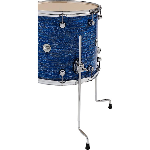 DW Design Series 4-Piece Maple Shell Pack with 22 in. Bass Drum - Royal Strata Finish Ply