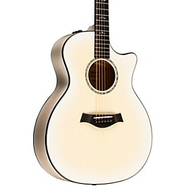 Taylor 614ce Limited-Edition 50th Anniversary Grand Auditorium Acoustic-Electric Guitar Trans White Edgeburst