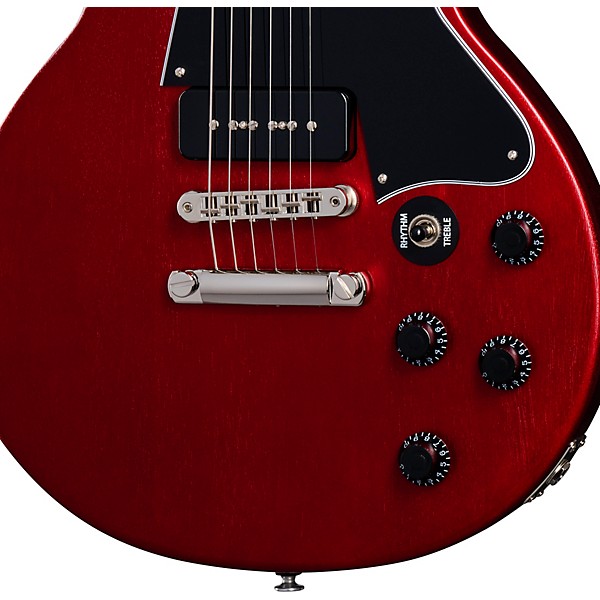 Gibson Rick Beato Les Paul Special Double Cut Electric Guitar Sparkling Burgundy Satin
