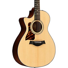 Taylor 312ce Left-Handed Grand Concert Acoustic-Electric Guitar Natural