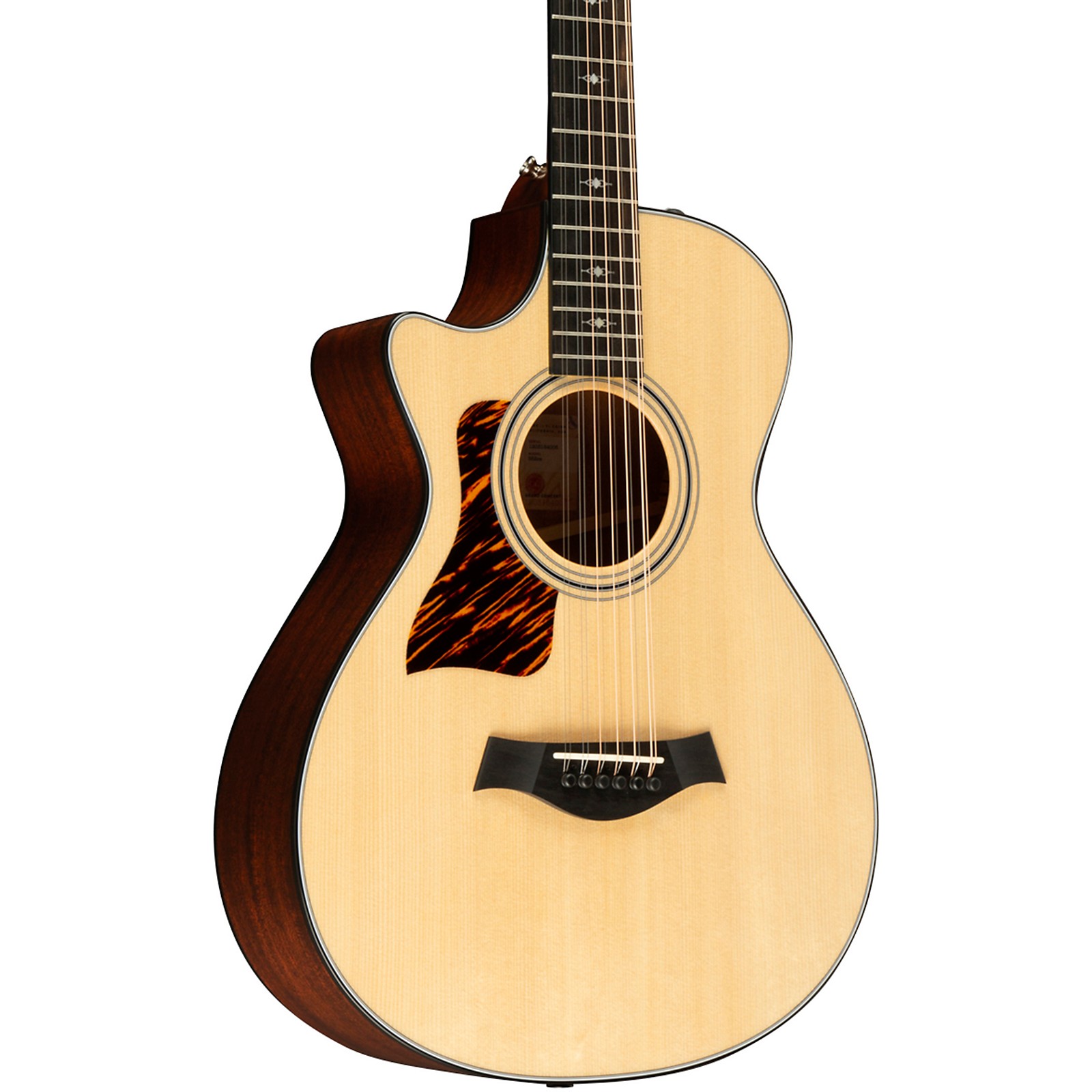 Taylor 352ce 12-Fret 12-String Left-Handed Grand Concert Acoustic ...