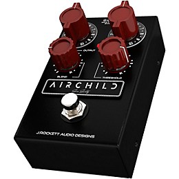 J.Rockett Audio Designs Airchild 660 Compressor Effects Pedal Black and Oxblood