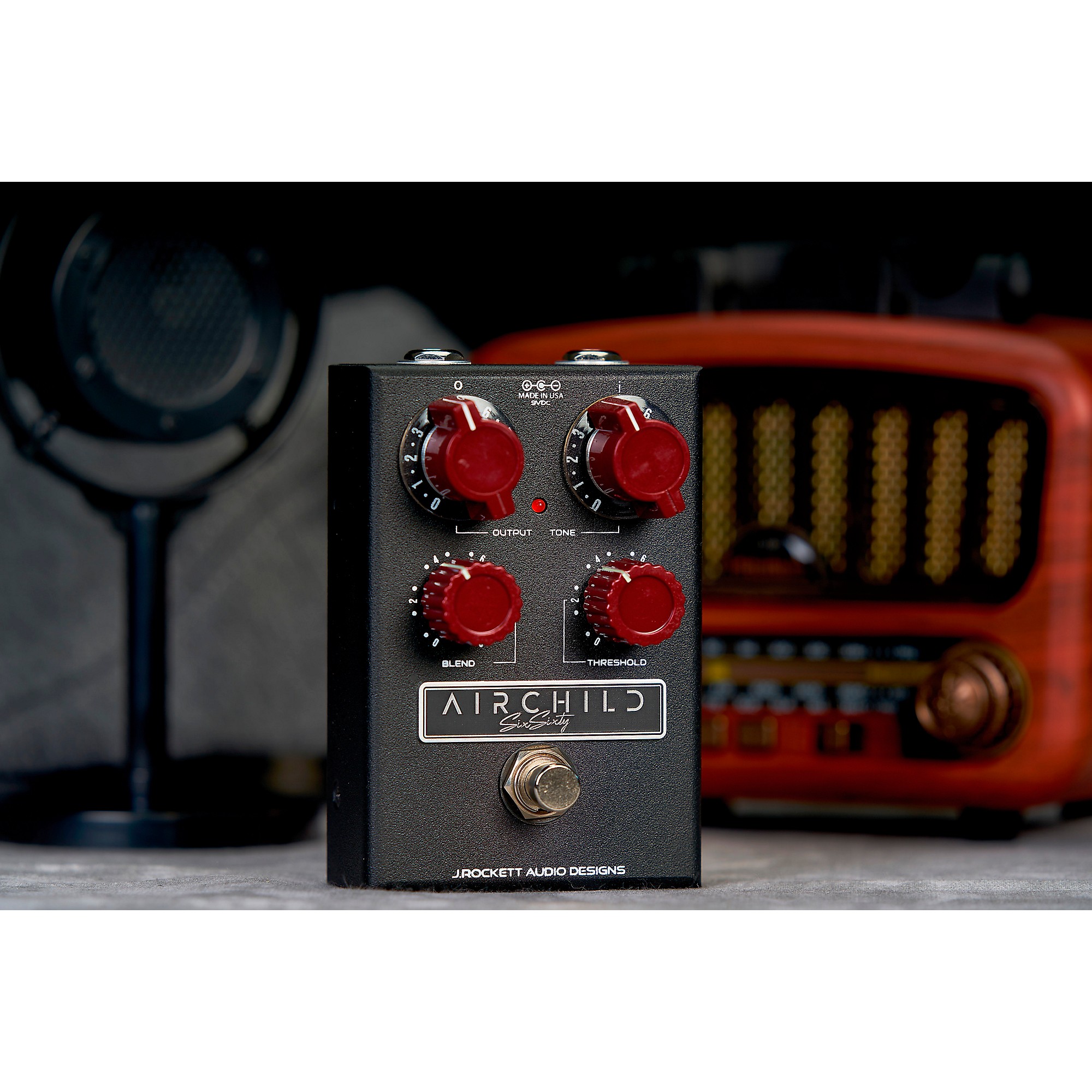 ギター JRockett Audio Designs Airchild 660 J.Rockett Audio Designs Airchild 660 Compressor Effects Pedal