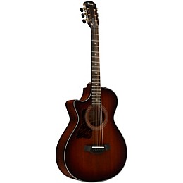 Taylor 322ce 12-Fret Left-Handed Grand Concert Acoustic-Electric Guitar Shaded Edge Burst