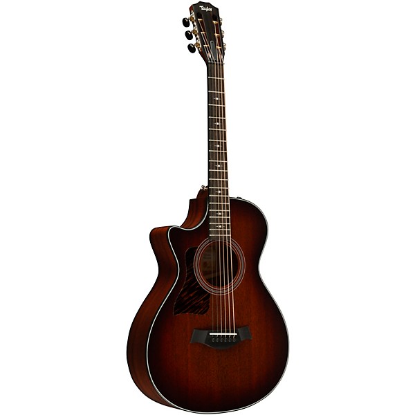 Taylor 322ce 12-Fret Left-Handed Grand Concert Acoustic-Electric Guitar Shaded Edge Burst