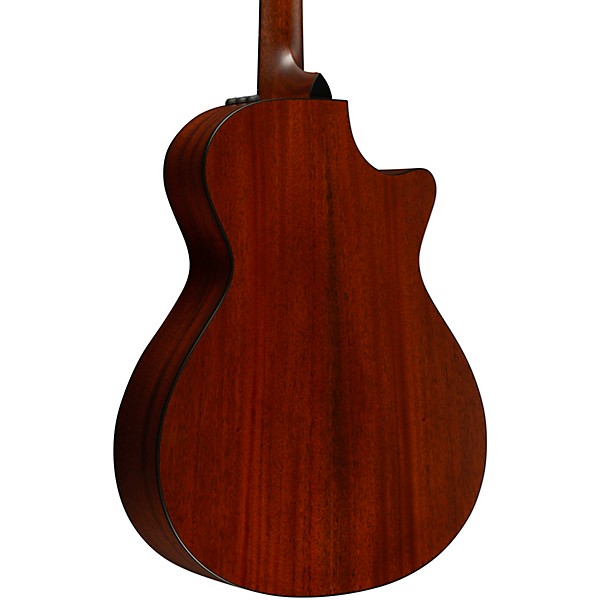 Taylor 322ce 12-Fret Left-Handed Grand Concert Acoustic-Electric Guitar Shaded Edge Burst