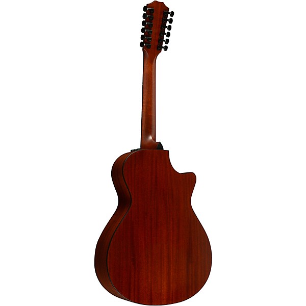 Taylor 362ce 12-Fret 12-String Left-Handed Grand Concert Acoustic-Electric Guitar Shaded Edge Burst