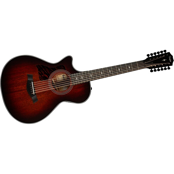 Taylor 362ce 12-Fret 12-String Left-Handed Grand Concert Acoustic-Electric Guitar Shaded Edge Burst