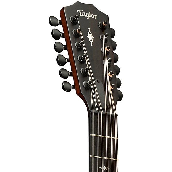 Taylor 362ce 12-Fret 12-String Left-Handed Grand Concert Acoustic-Electric Guitar Shaded Edge Burst