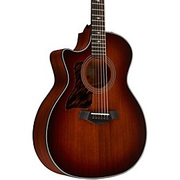 Taylor 324ce Left-Handed Grand Auditorium Acoustic-Electric Guitar Shaded Edge Burst