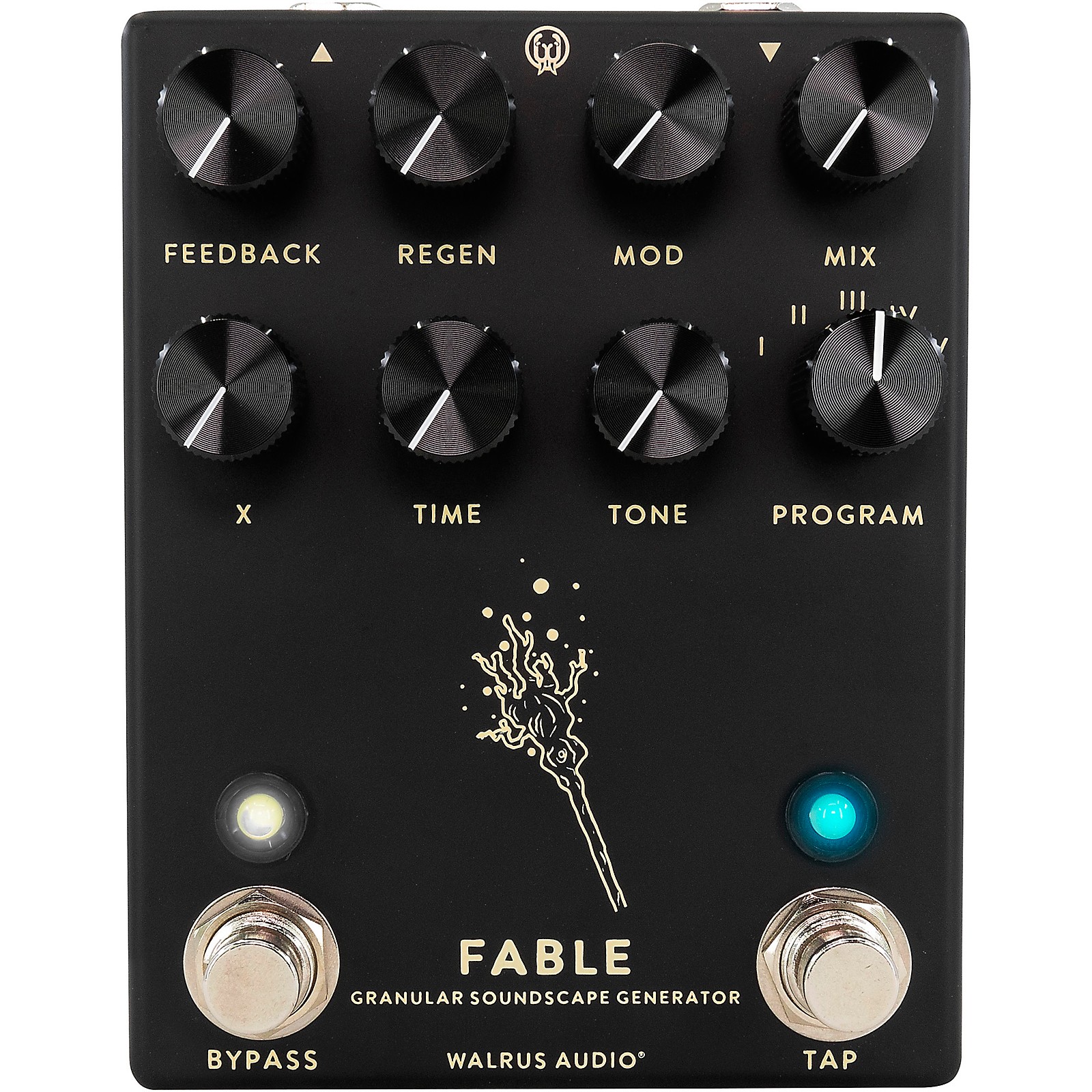 Walrus Audio Fable Granular Soundscape Generator Effects Pedal Black