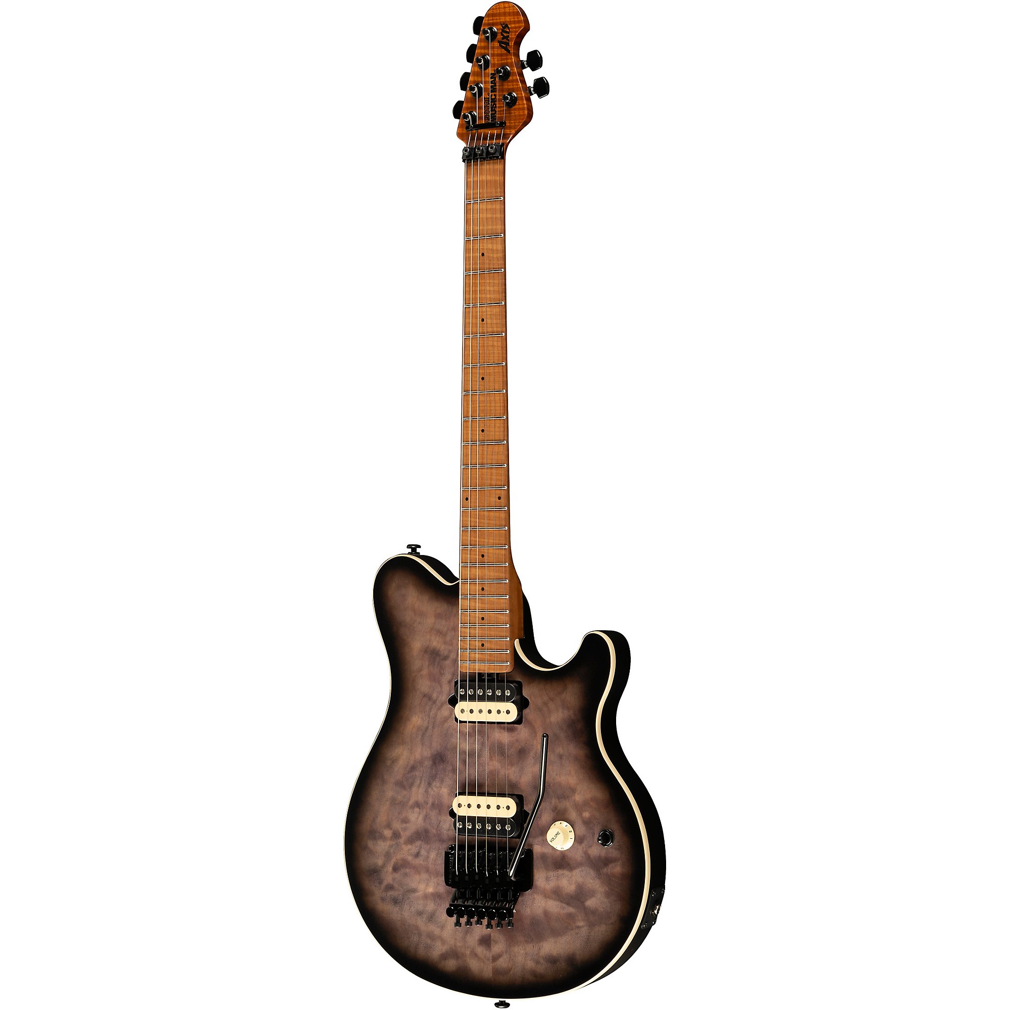 Platinum Ernie Ball Music Man Axis Super Sport Quilt Top Electric