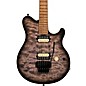 Ernie Ball Music Man Axis Quilt Top (satin) Electric Guitar Charcoal Cloud thumbnail