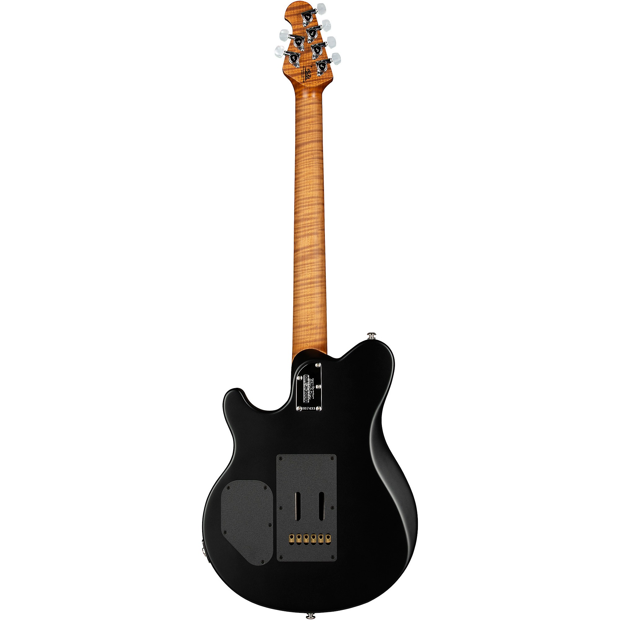 Platinum Ernie Ball Music Man Axis Super Sport Flame Top (satin